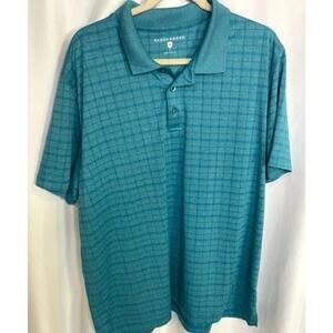 Saddlebred Teal Polo Golf Shirt Men's Size XL